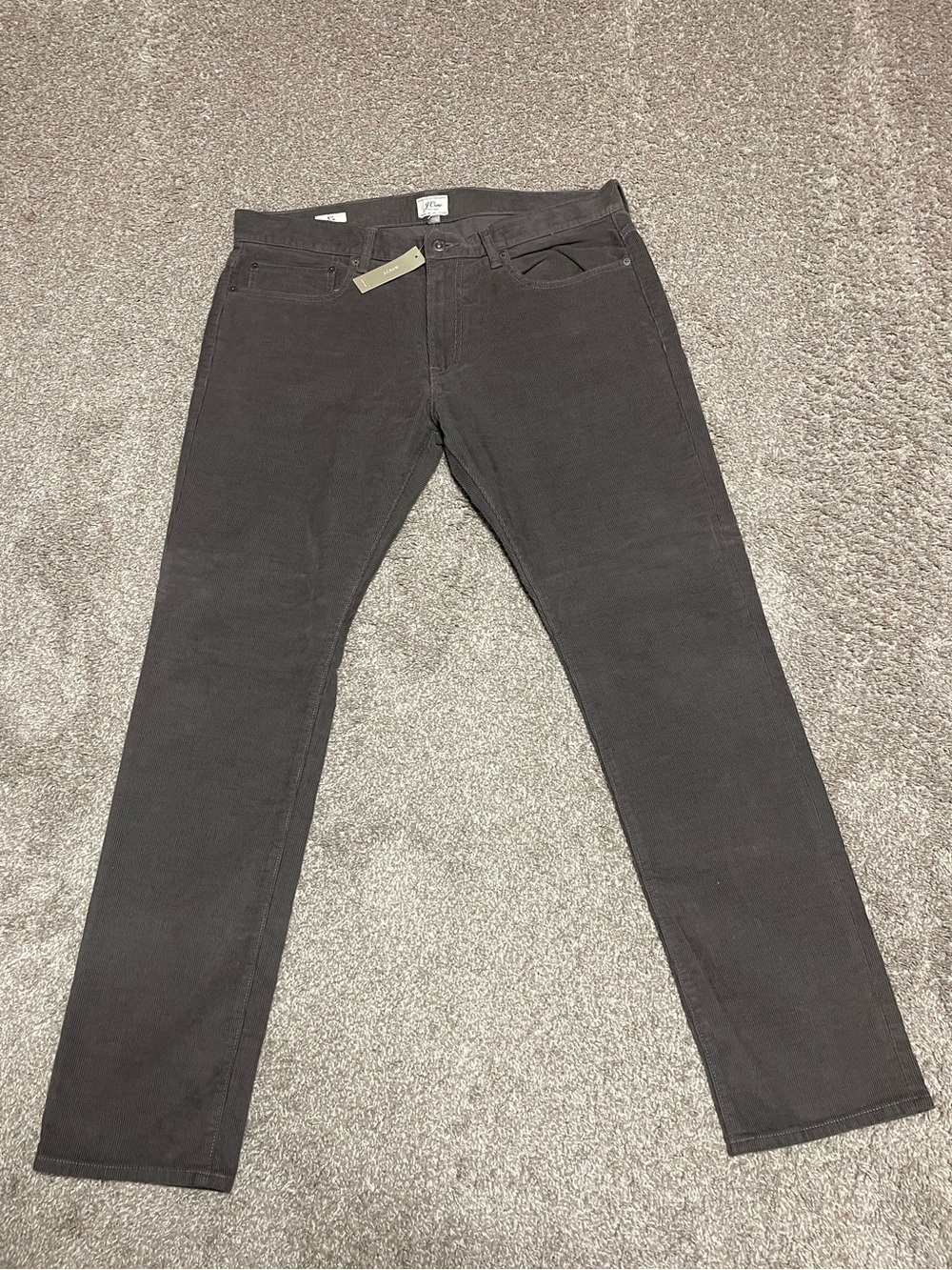 NWT J. Crew 484 Slim Fit Corduroy Pants Men’s Size 36x32